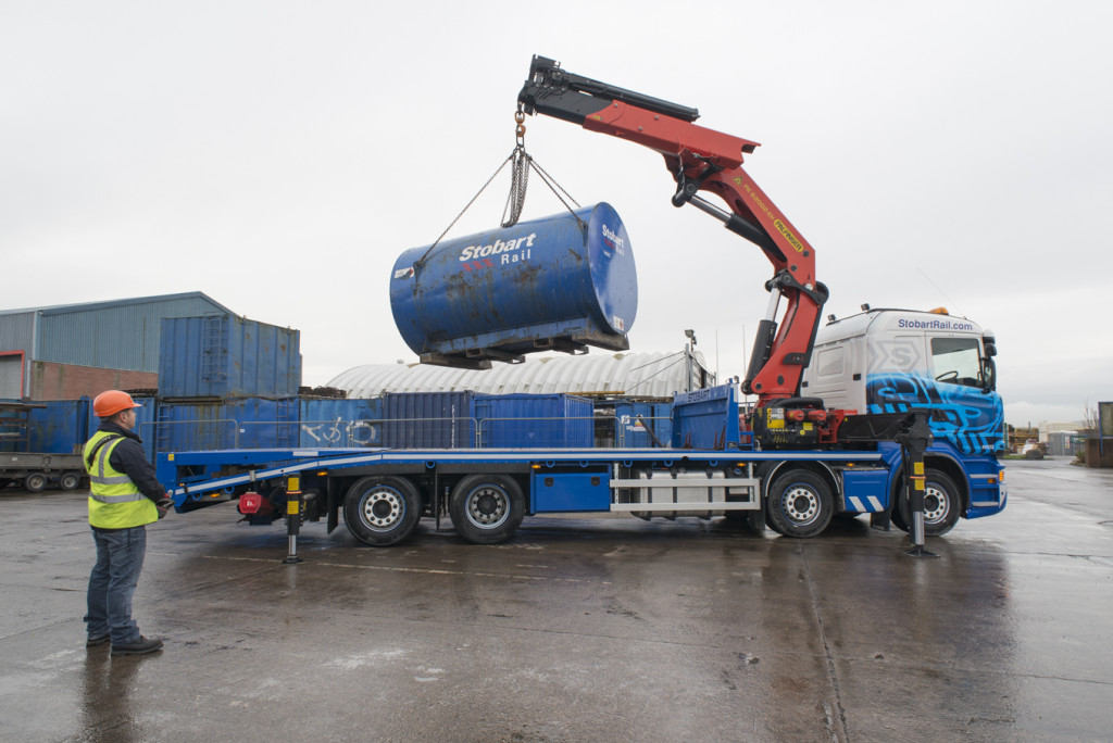 Lorry Loader training crane lift