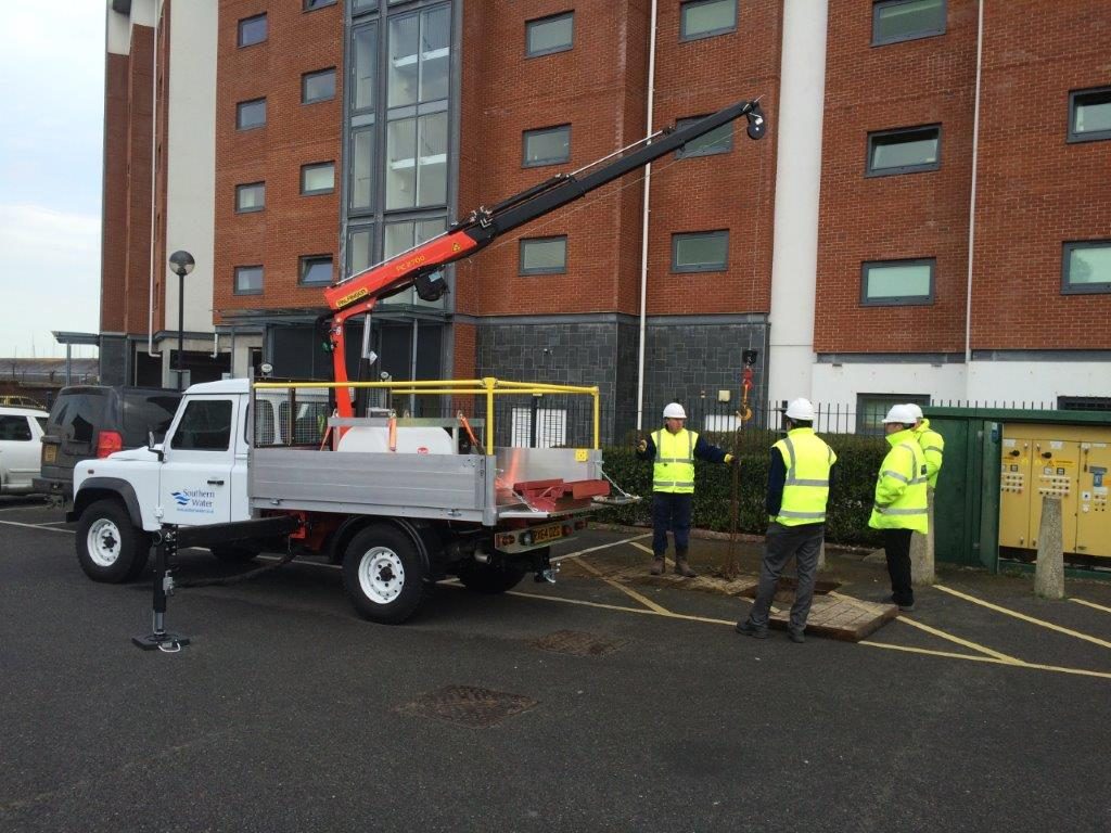 Lorry Loader training crane lift